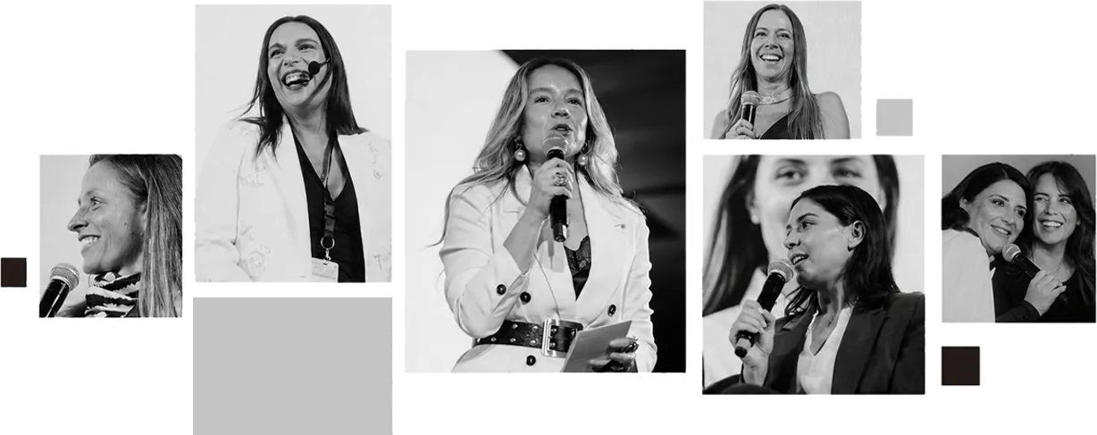 Collage de mujeres líderes